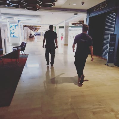 Emergency Plumber Milton Keynes A team of plumbers working on the plumbing infrastructure of a large commercial building
